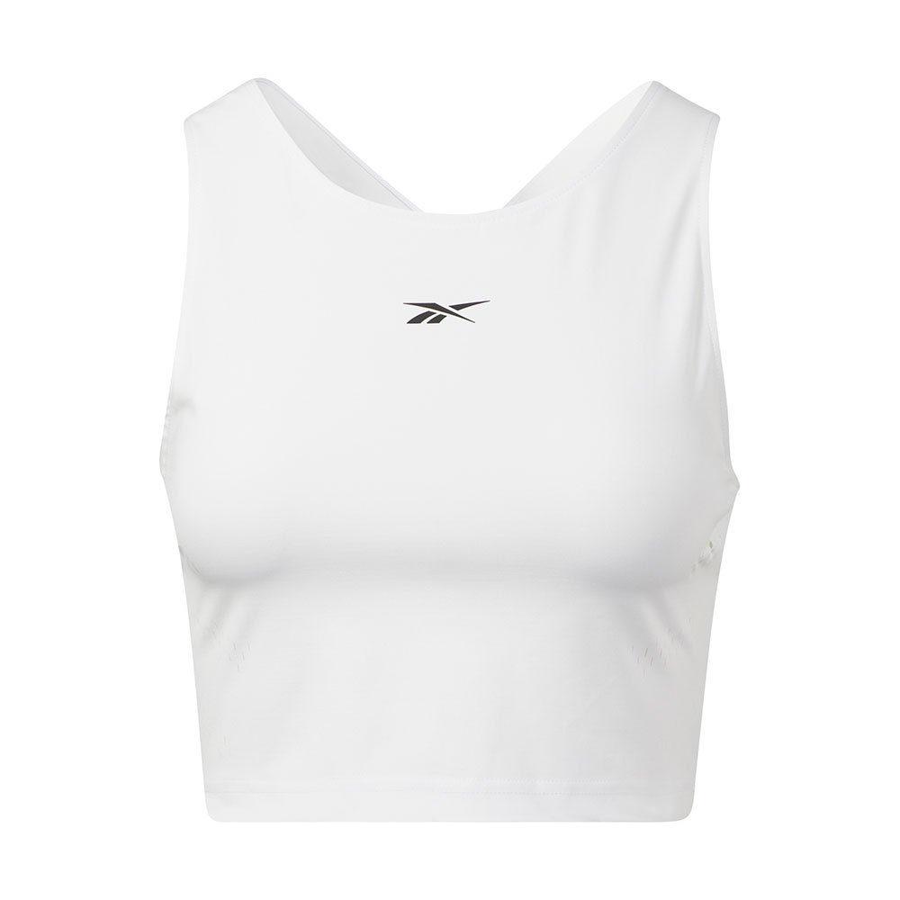 Reebok Les Mills Perforated Sports Bra Blanc XL Femme