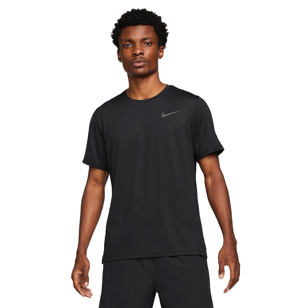 Nike Pro Dri Fit Hyper Dry Short Sleeve T-shirt Noir XL / Regular Homme