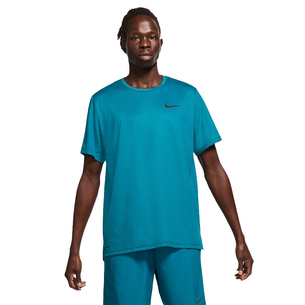 Nike Pro Dri Fit Hyper Dry Short Sleeve T-shirt Bleu XL / Regular