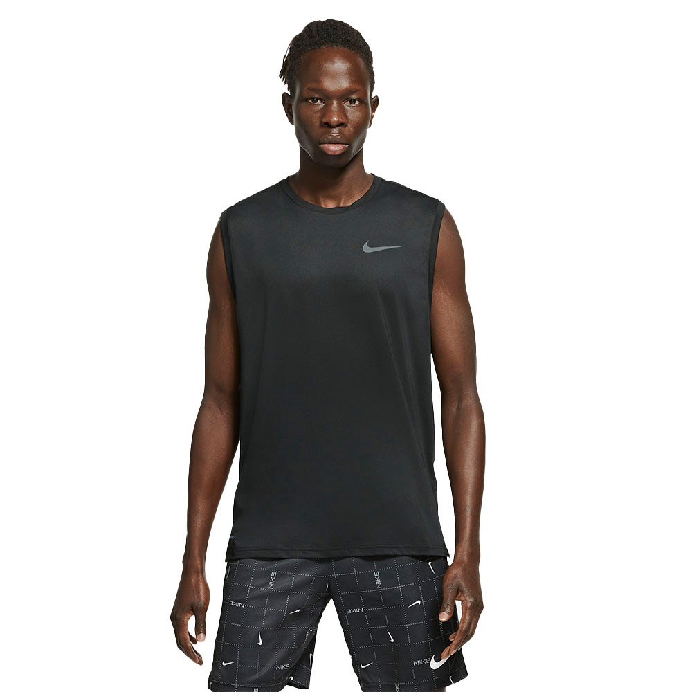 Nike Pro Dri Fit Hyper Dry Sleeveless T-shirt Noir 3XL / Regular Homme