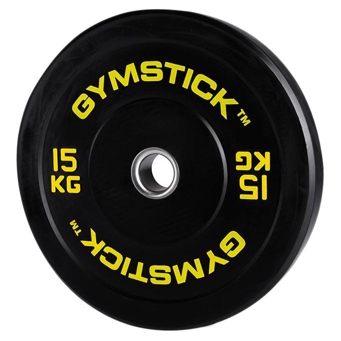 Gymstick Hi-impact Bumper 15 Kg Unit Noir 15 kg