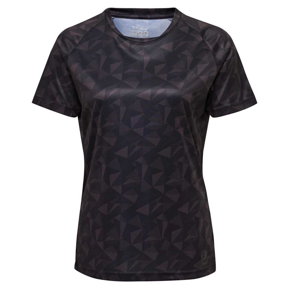 Hummel Active Poly Short Sleeve T-shirt Noir L Femme