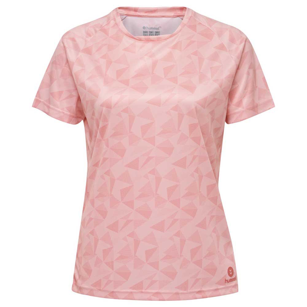 Hummel Active Poly Short Sleeve T-shirt Rose XL Femme