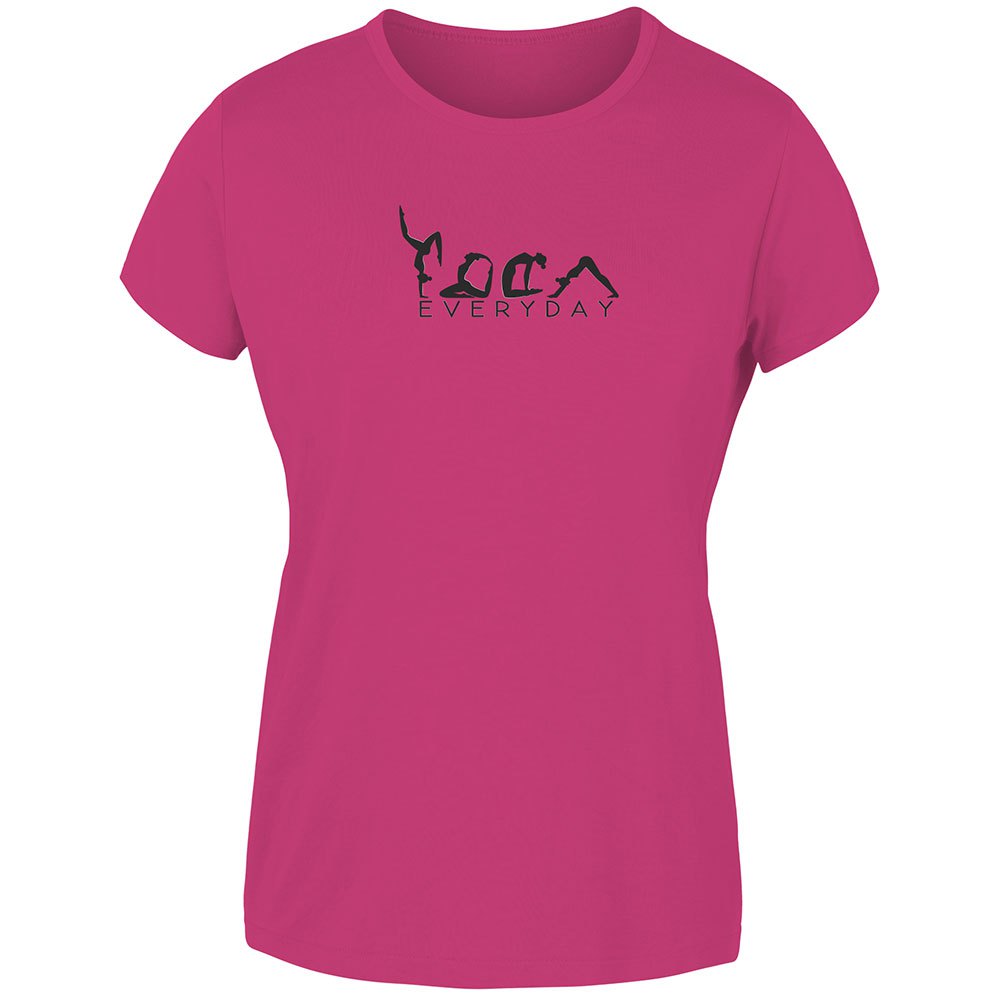 Joluvi Yogui Day Short Sleeve T-shirt Rose XL
