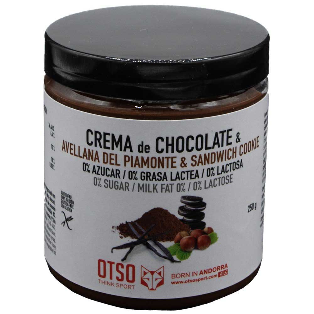 Otso Crème 250gr Chocolat&noisette&biscuits One Size Black