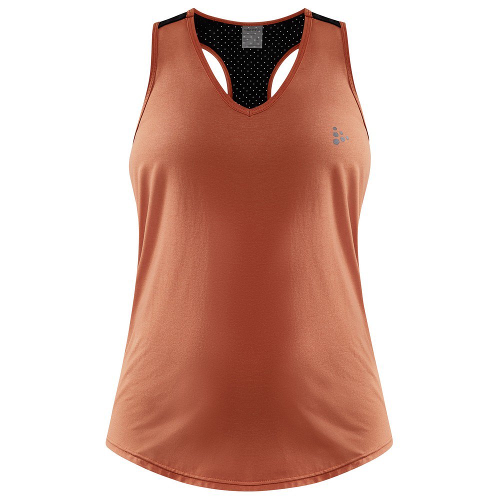 Craft Adv Charge Perforated Sleeveless T-shirt Orange M Femme