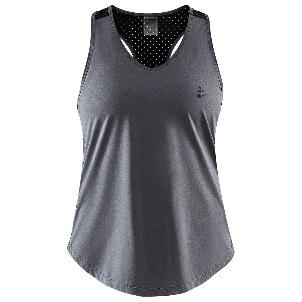 Craft Adv Charge Perforated Sleeveless T-shirt Gris L