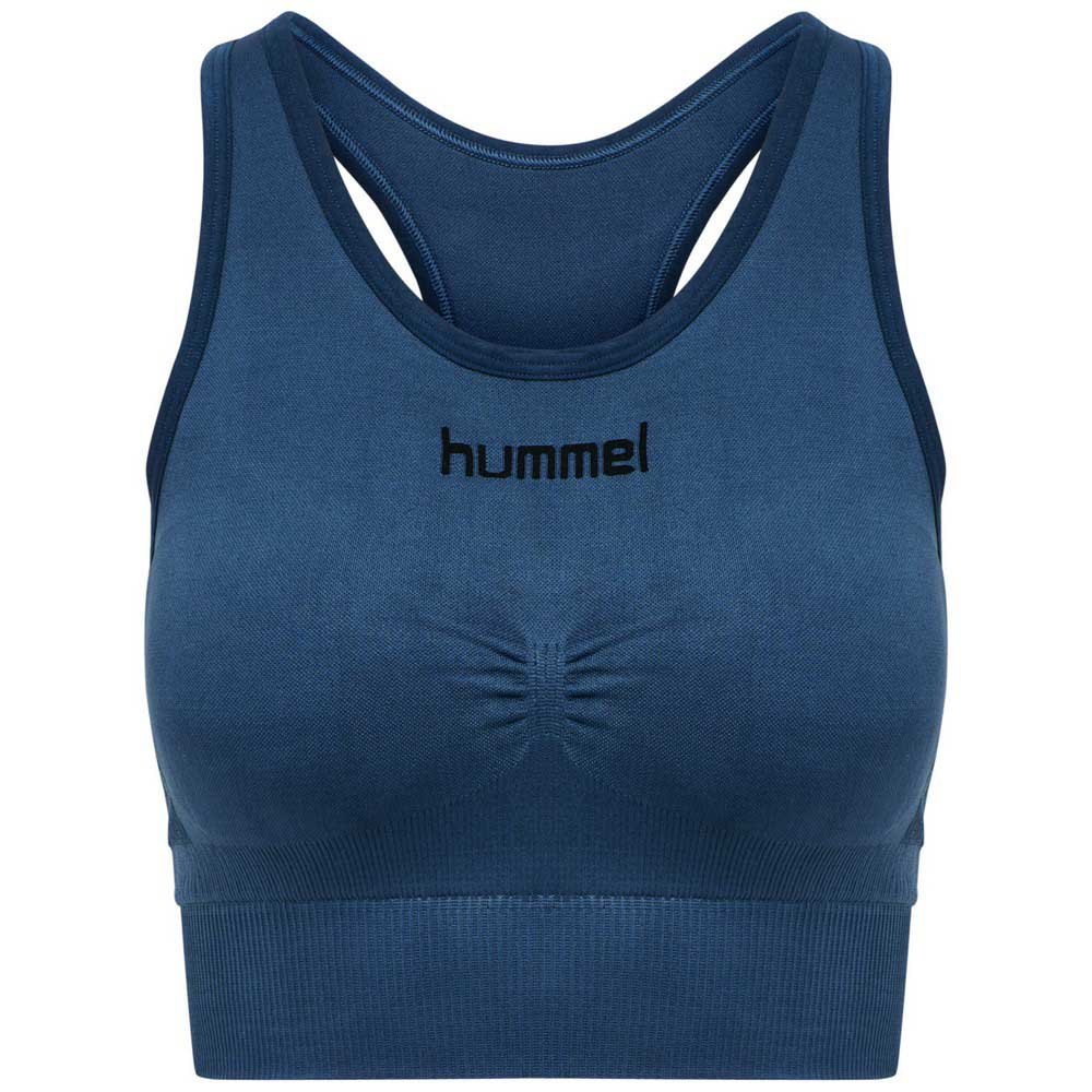 Hummel First Seamless Sports Bra Bleu XS-S Femme