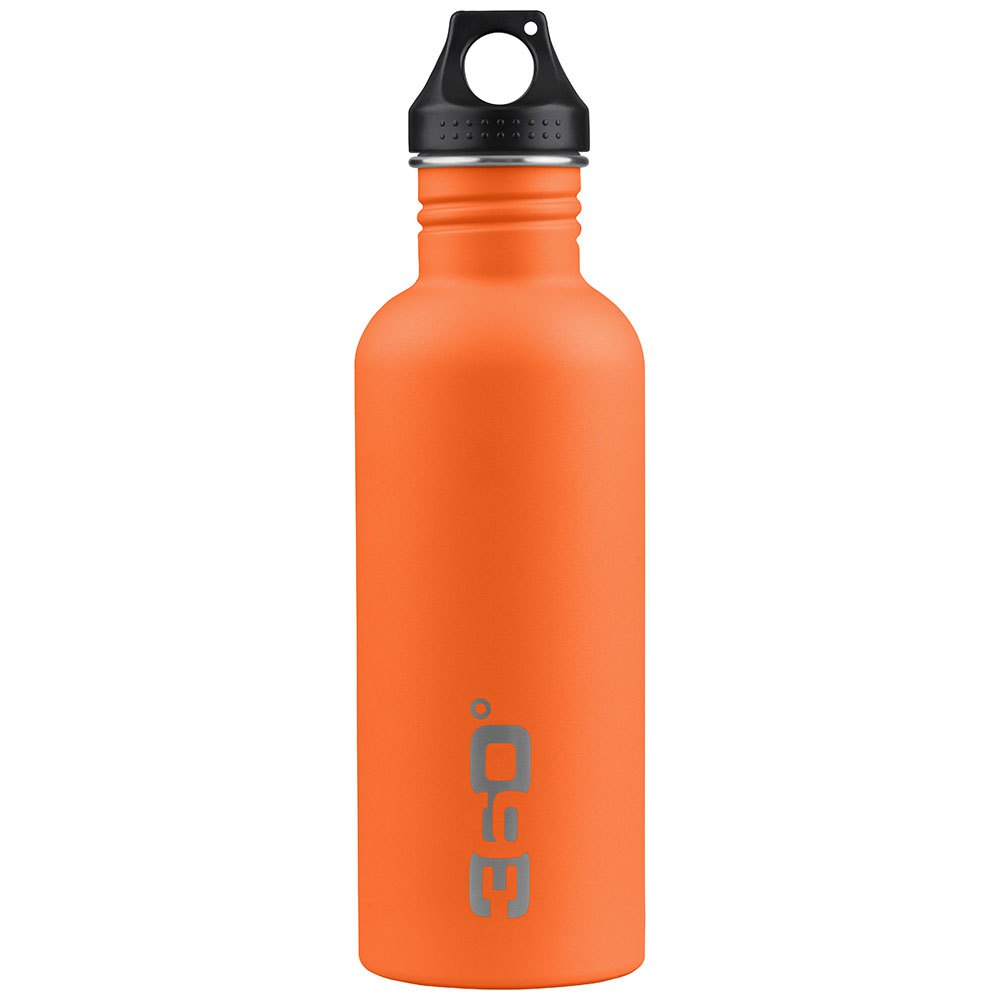 360 Degrees Stainless Steel Bottle 1l Orange