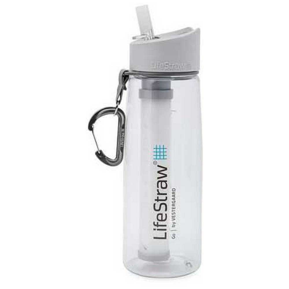 Lifestraw Water Filter Bottle Go 650ml Blanc