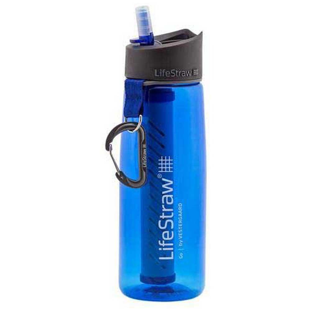 Lifestraw Water Filter Bottle Go 650ml Bleu