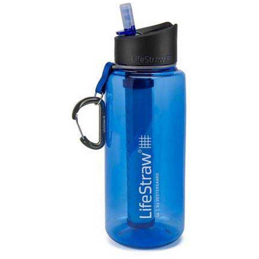 Lifestraw Water Filter Bottle Go 1l Bleu
