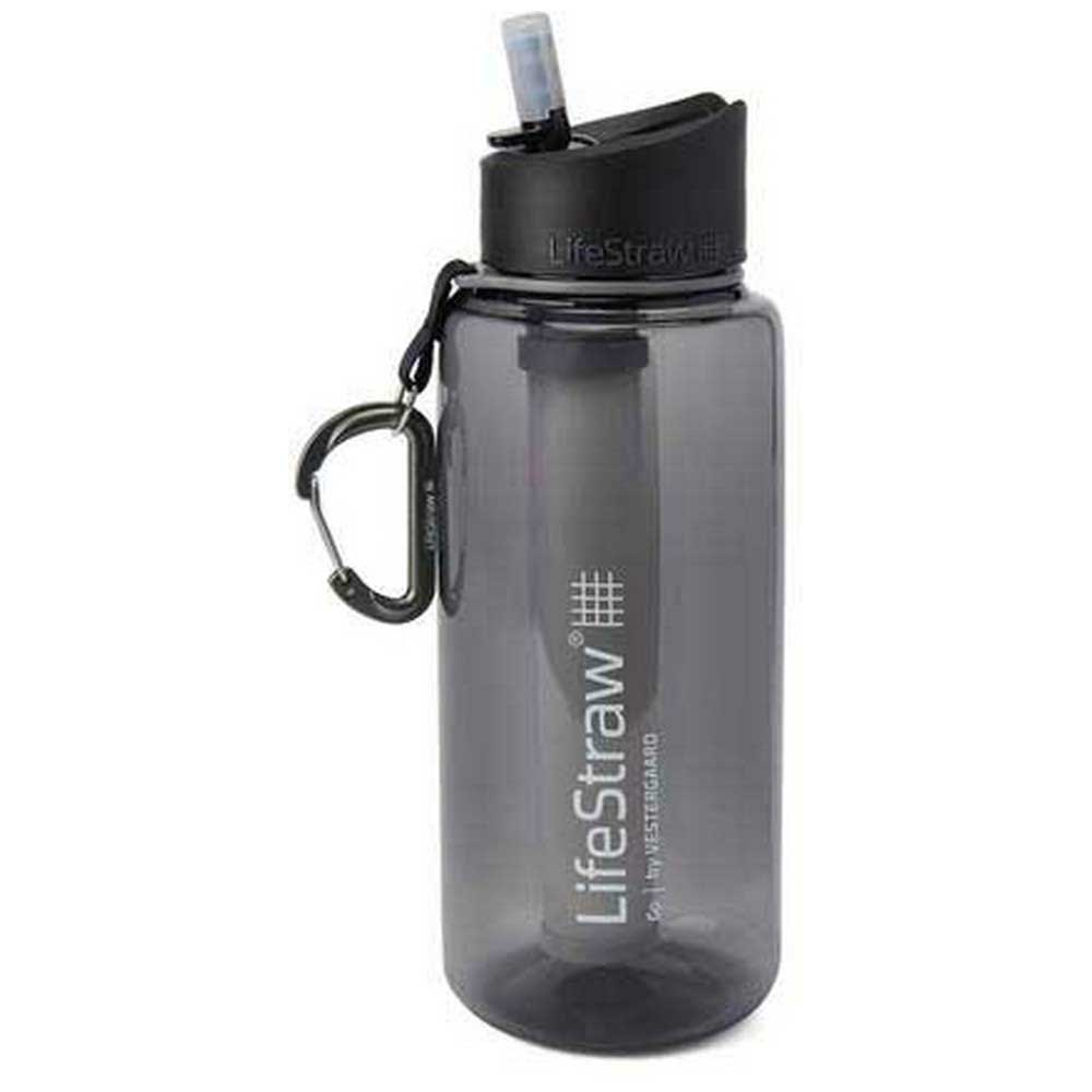 Lifestraw Water Filter Bottle Go 1l Noir