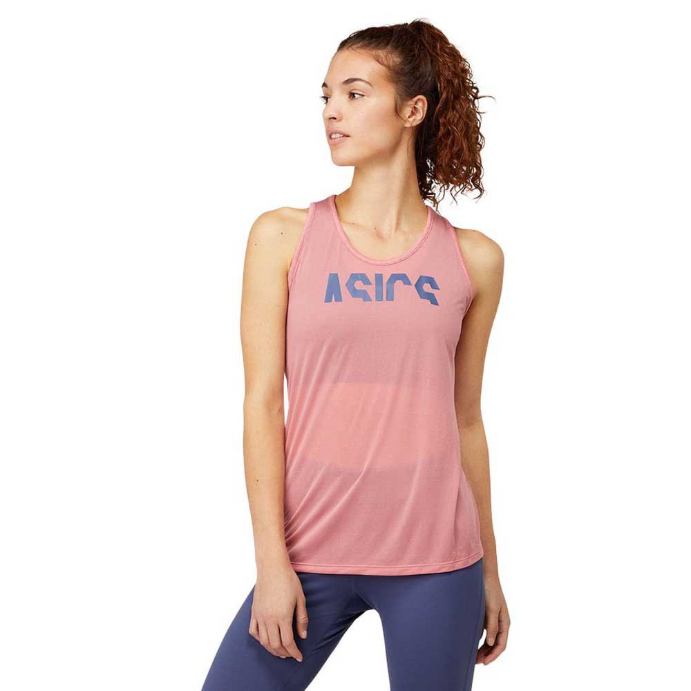 Asics Essential Gpx Short Sleeve T-shirt Rose S Femme
