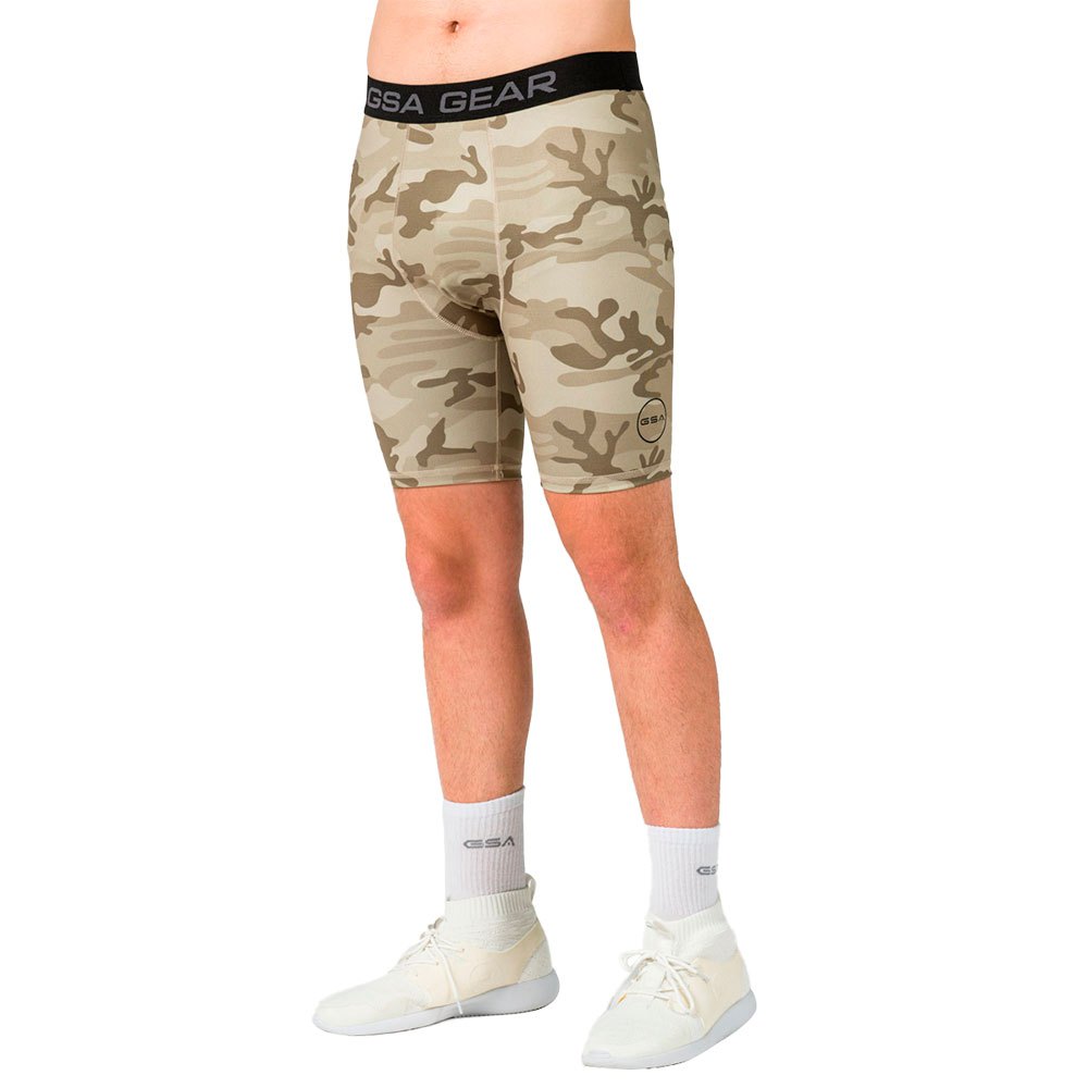 Gsa Hydro+ Camo Tight With Side Pocket Vert M Homme