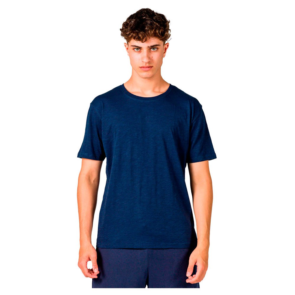 Gsa Organic Cotton Crew Neck Short Sleeve T-shirt Bleu XL Homme