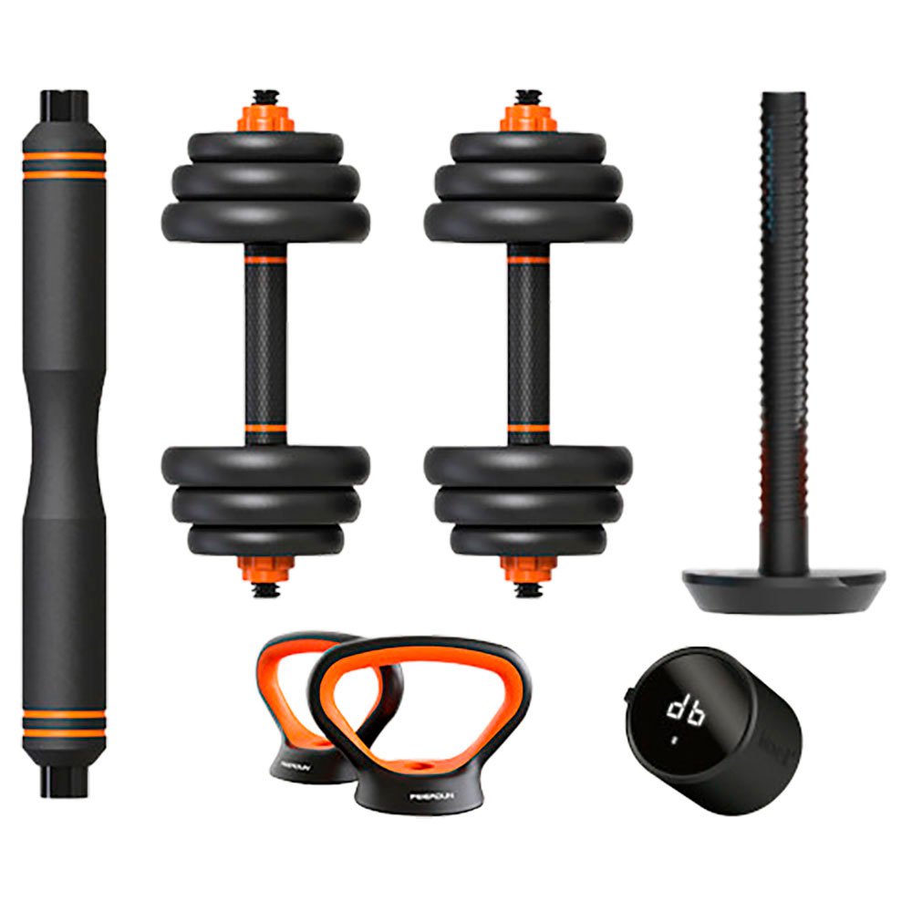 Xiaomi Haltère+barbell+kit Kettlebell+capteur 20 Kg One Size Black / Orange