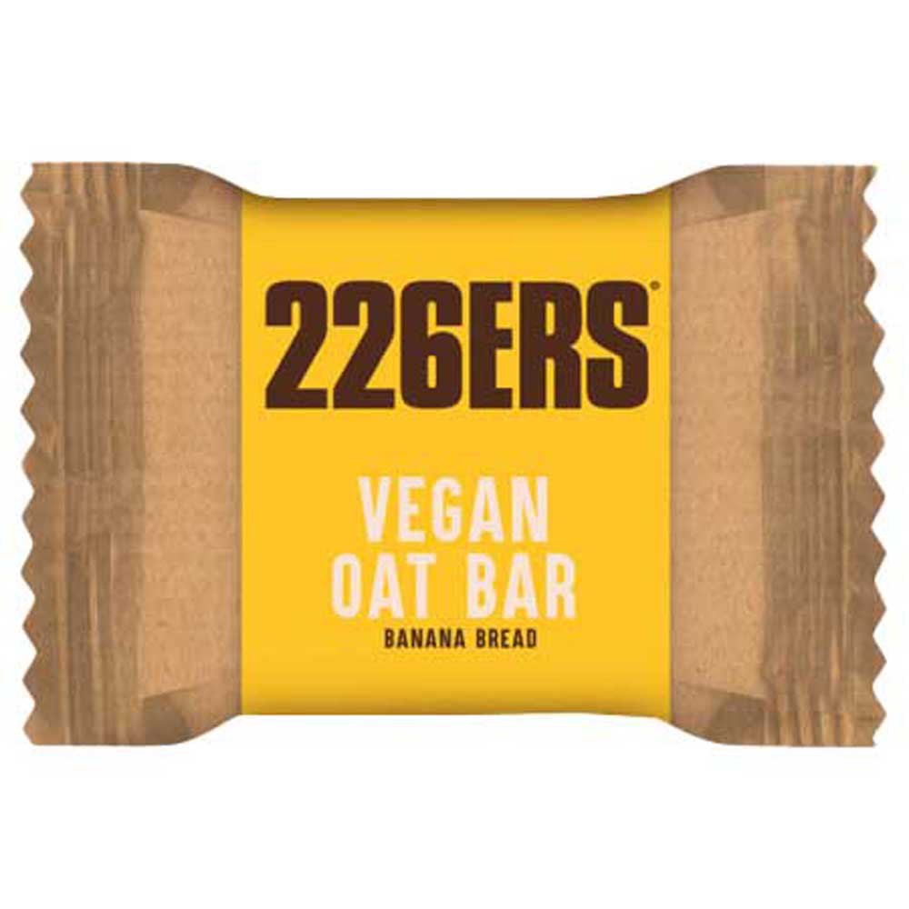 226ers Vegan Oat 50g 24 Unités Banane Pain Végétalien Barres Boîte One Size