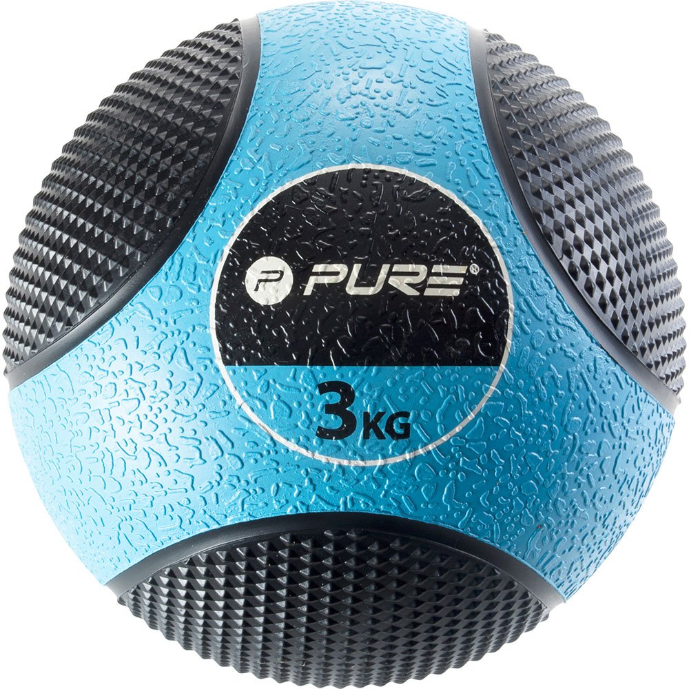 Pure2improve Medicine Ball 3kg Bleu 3 Kg