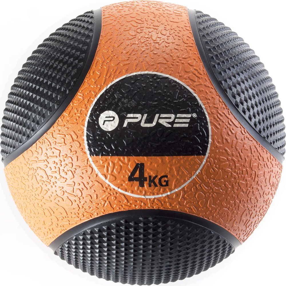 Pure2improve Medicine Ball 4kg Orange 4 Kg