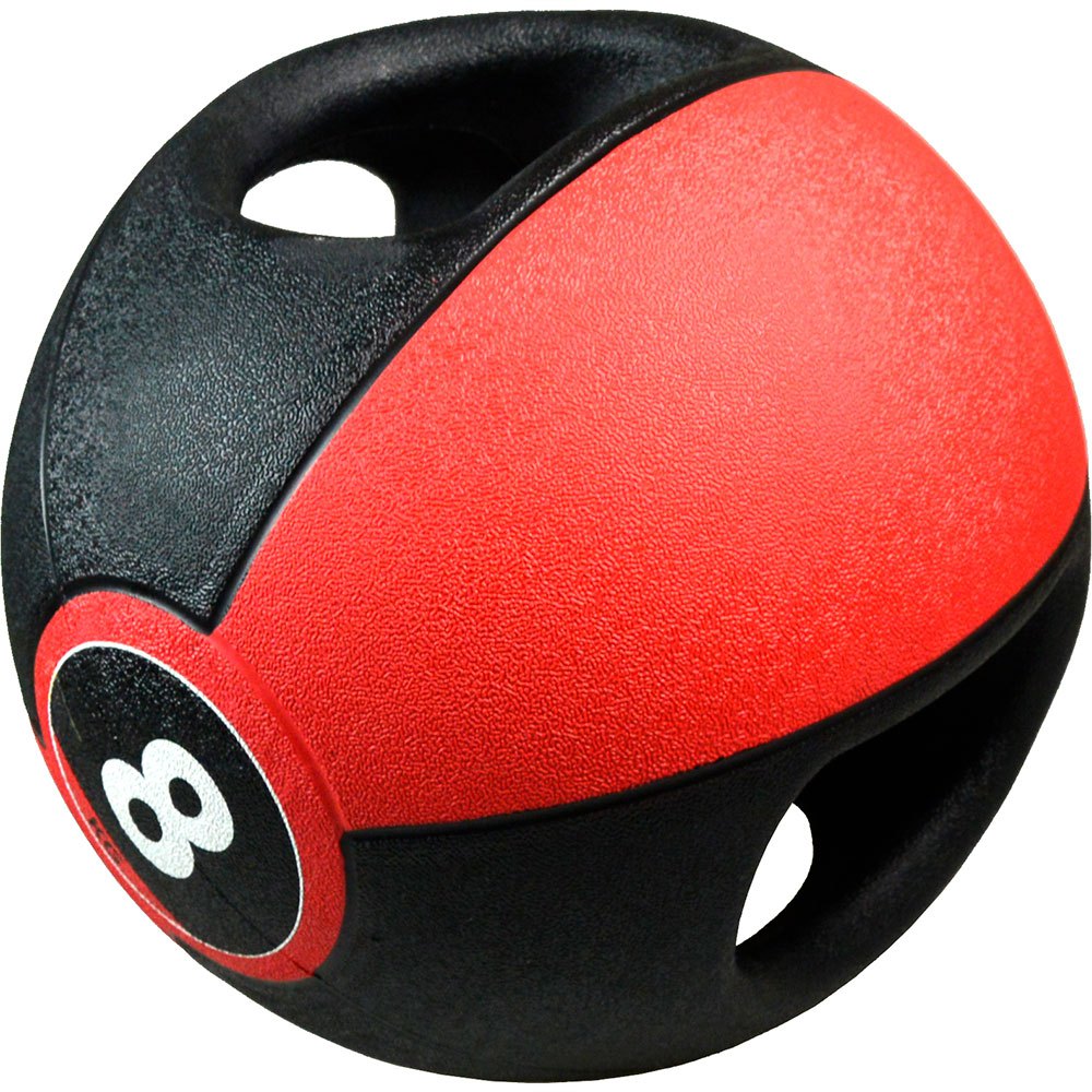 Pure2improve Medicine Ball With Handles 8 Kg Rouge 8 kg