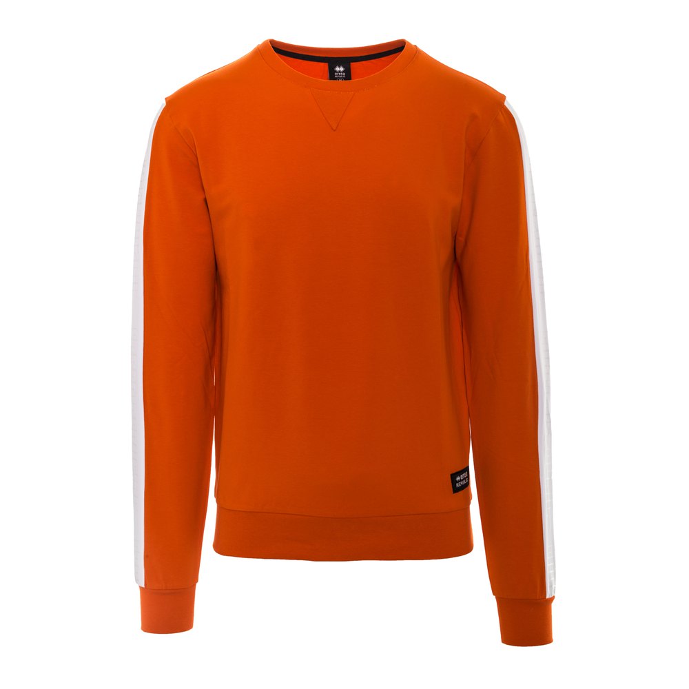 Errea Round Neck Sweatshirt Sport Fusion Ad Orange M Homme