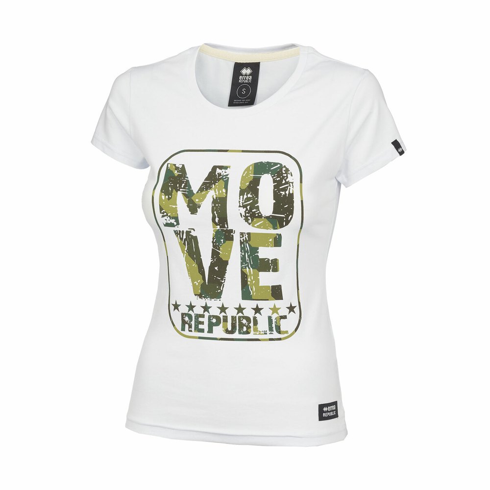 Errea T-shirt Essential Move Blanc S Femme