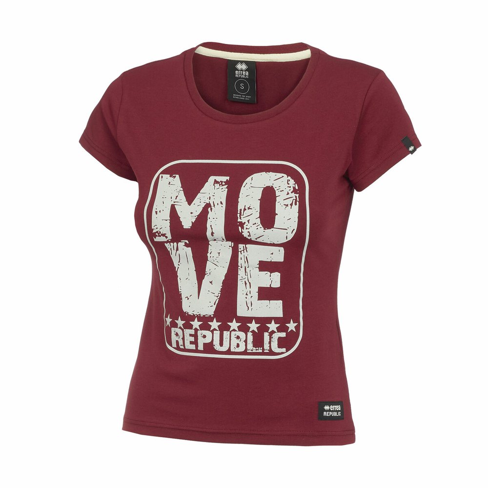 Errea T-shirt Essential Move Rouge S Femme