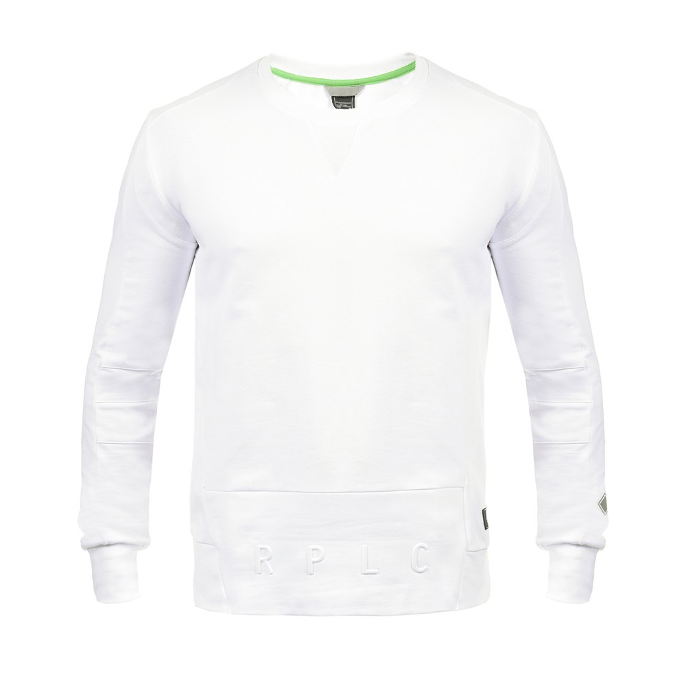 Errea Jacket Sport Fusion Rplc Fleece Blanc M Homme