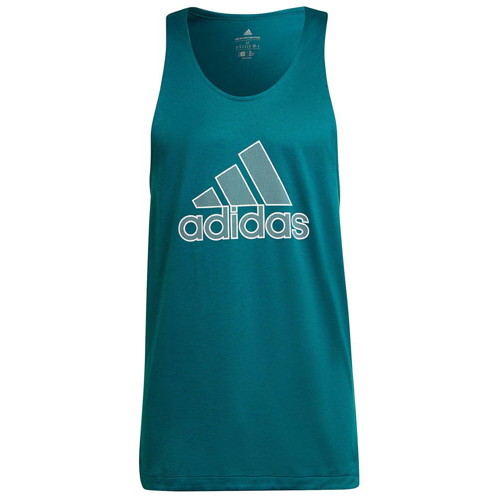 Adidas Bos Pb Muscle Sleeveless T-shirt Vert S