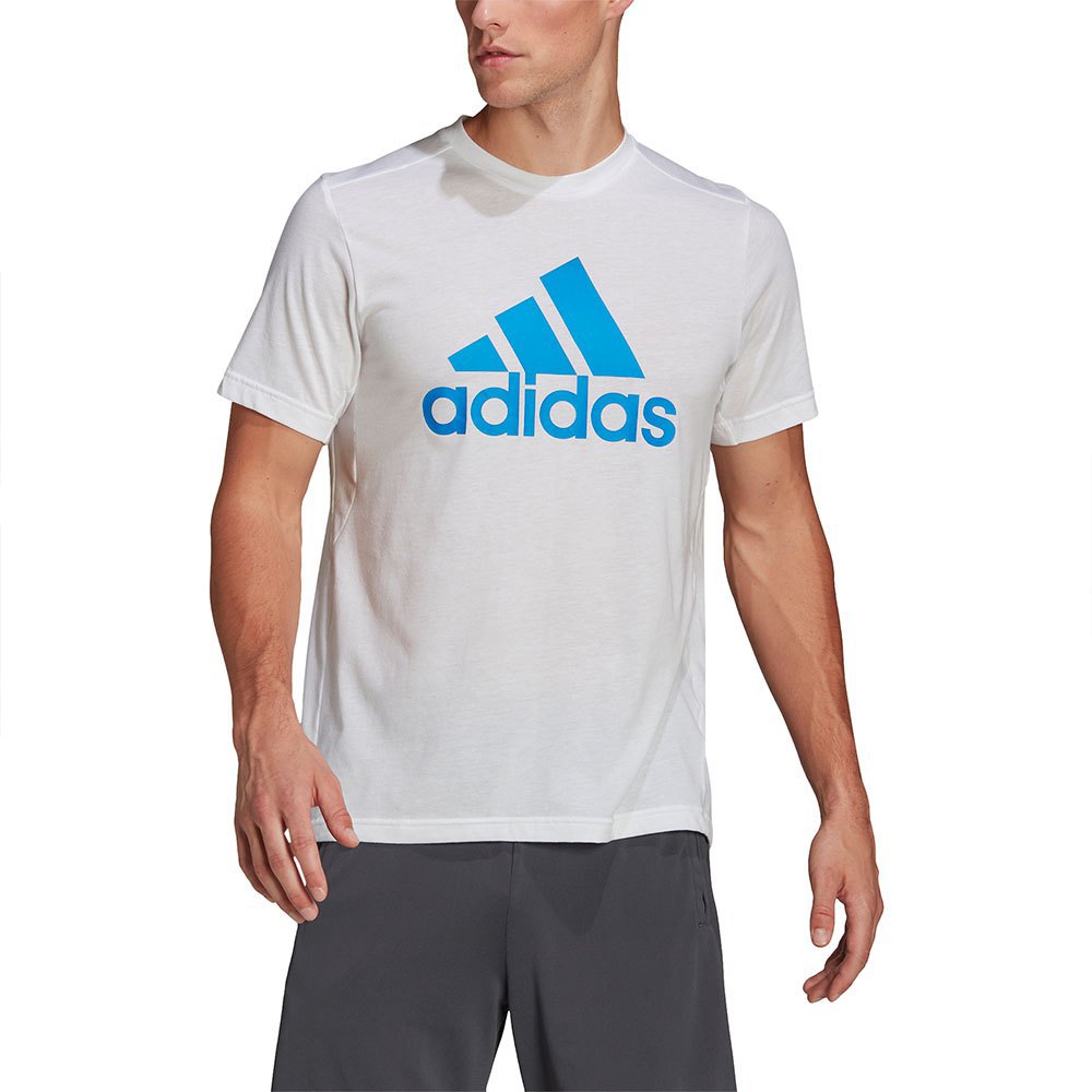 Adidas Fr Lg Short Sleeve T-shirt Blanc S