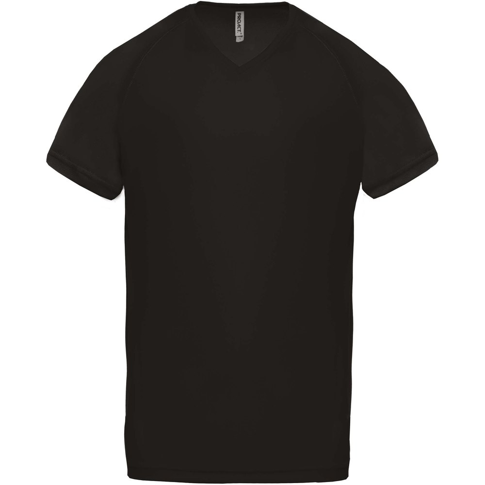 Proact V-neck T-shirt Sport Noir M Homme