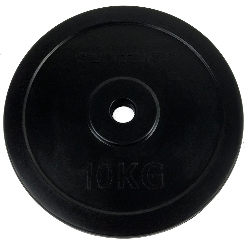 Tunturi Rubber Weight Plate 10kg Noir 10kg