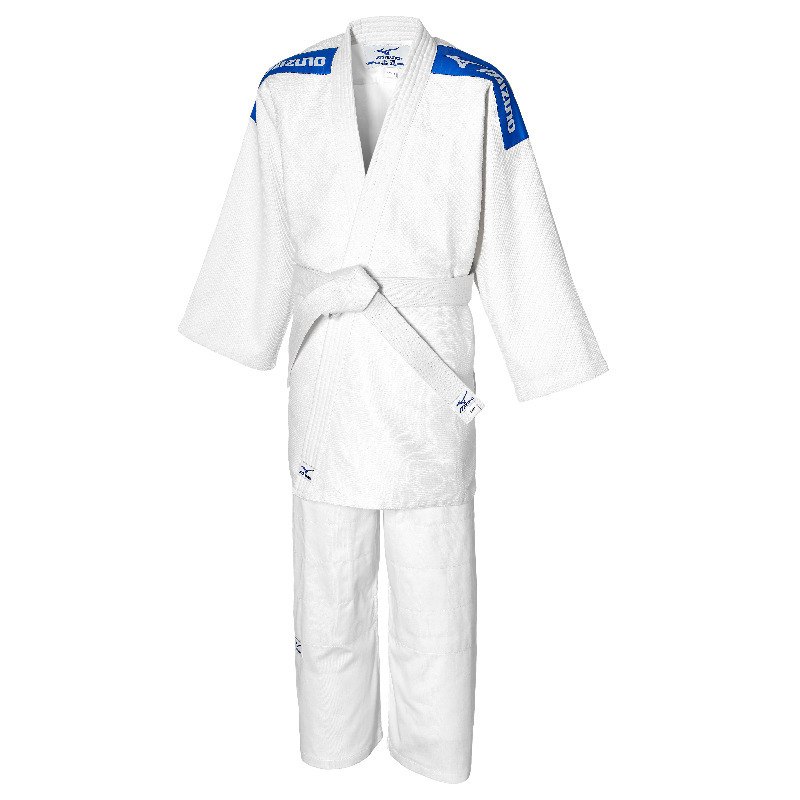 Mizuno Judo Kimono For Children Komodo Plus Bleu 150 cm