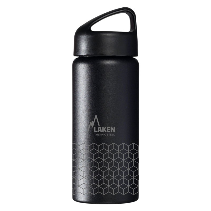 Laken Classic Dynamics Hexa Stainless Steel Thermo Bottle 500ml Noir