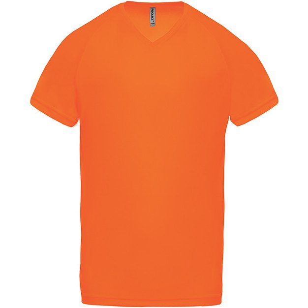 Proact T-shirt Proact Sport Col V Orange L