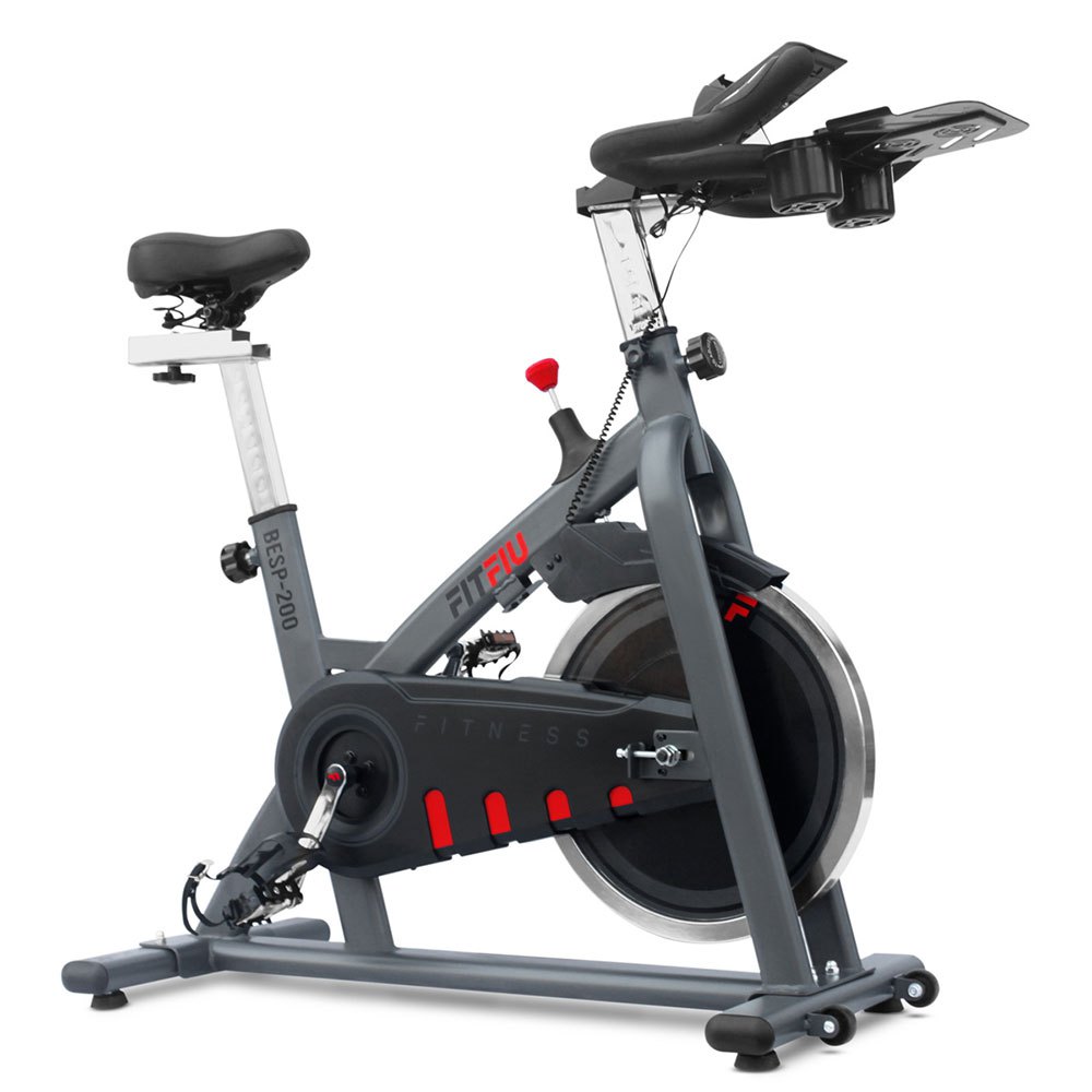 Fitfiu Fitness Vélo D´intérieur Besp-200 One Size Black / Red