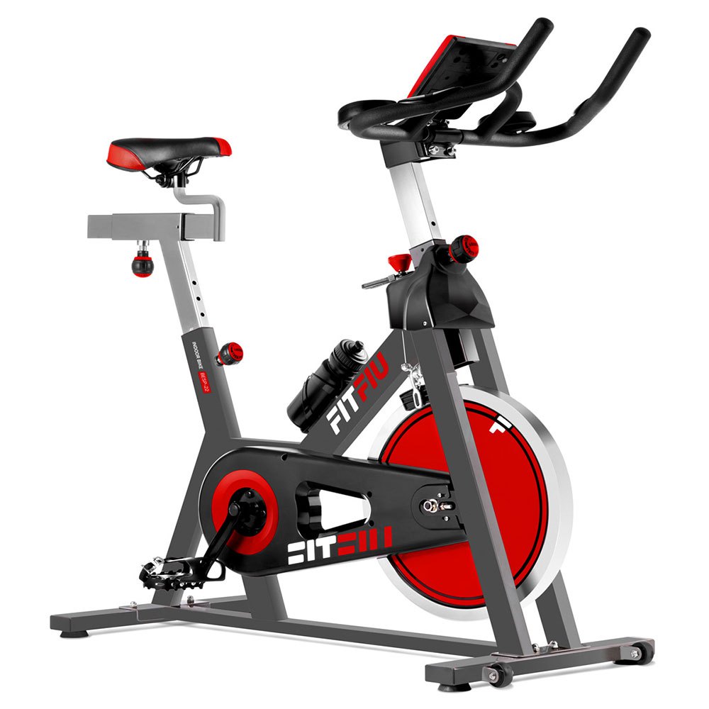 Fitfiu Fitness Vélo D´intérieur Besp-22 One Size Black / Red