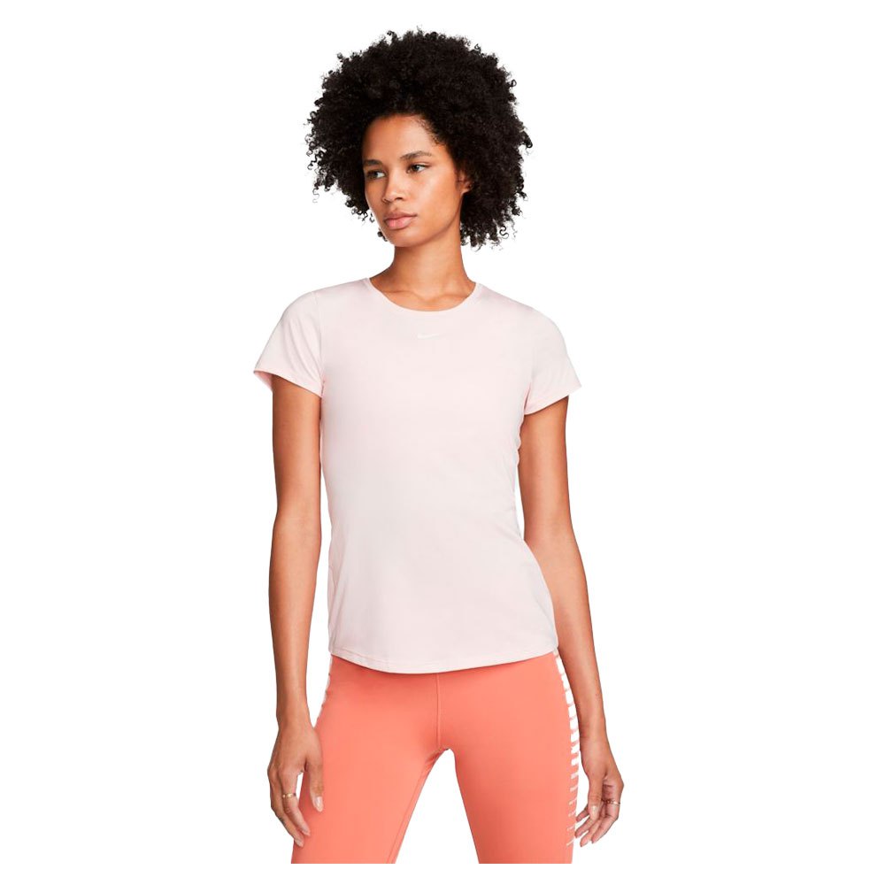 Nike Dri Fit One Slim Fit Short Sleeve T-shirt Blanc M Femme