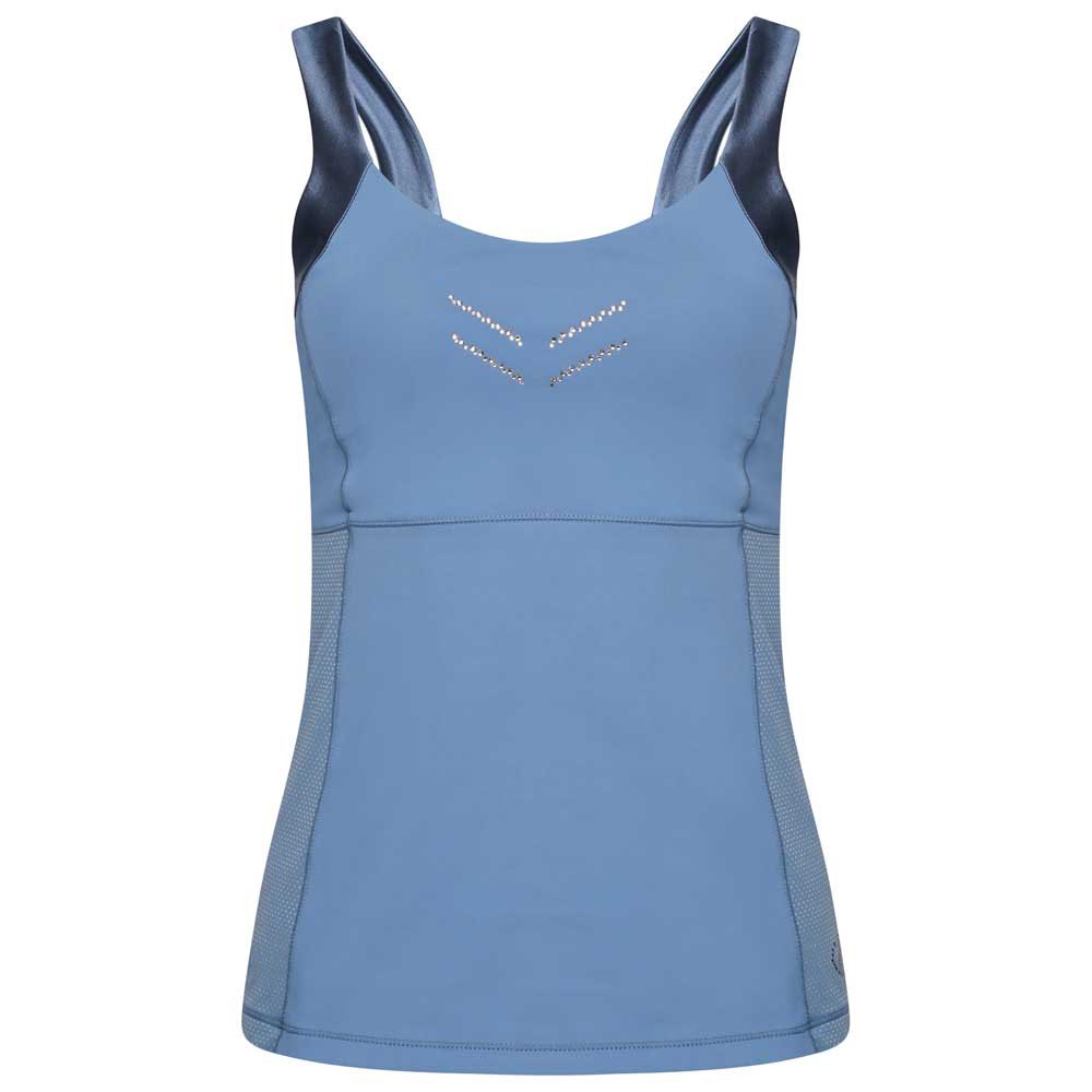 Dare2b Crystallize Fitted Sleeveless T-shirt Bleu 10 Femme