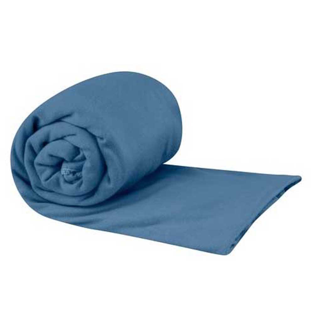 Sea To Summit Pocket M Towel Bleu 100 x 50 cm