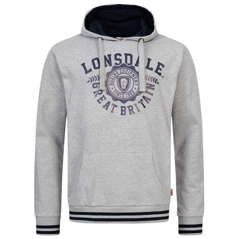 Lonsdale Daccombe Hoodie Gris 3XL