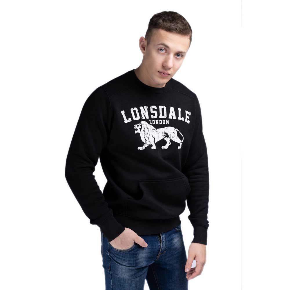 Lonsdale Kersbrook Sweatshirt Noir 3XL
