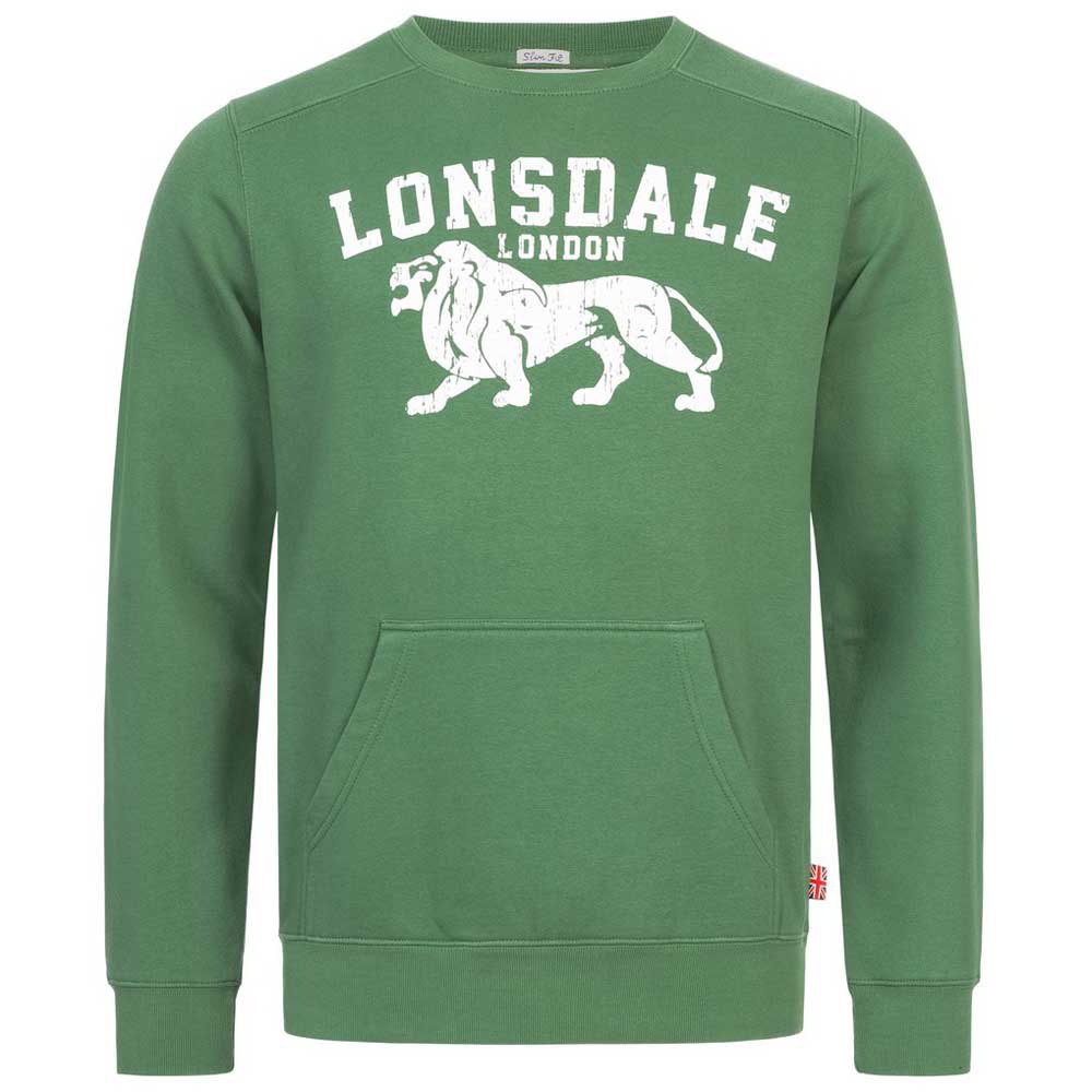 Lonsdale Kersbrook Sweatshirt Vert 3XL