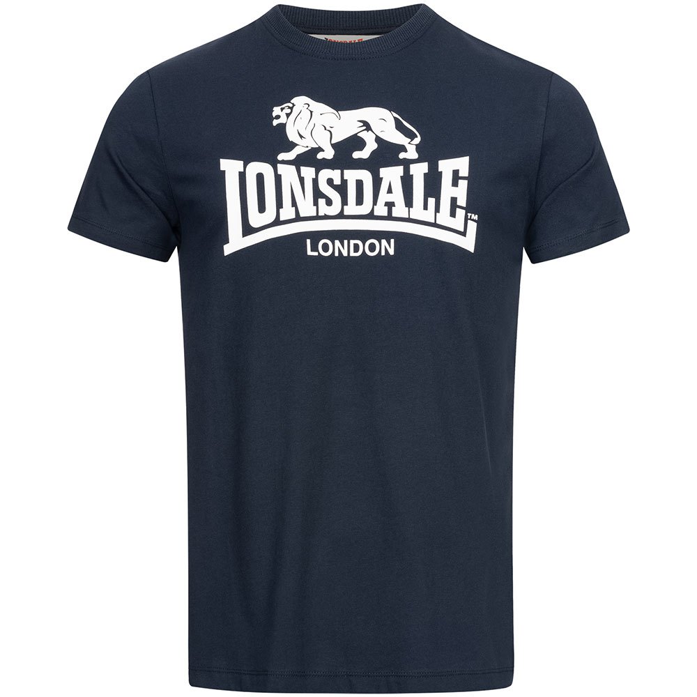 Lonsdale St. Erney Short Sleeve T-shirt Bleu 2XL Homme