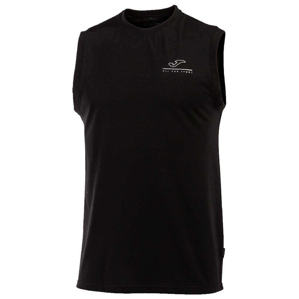 Joma California Sleeveless T-shirt Noir S