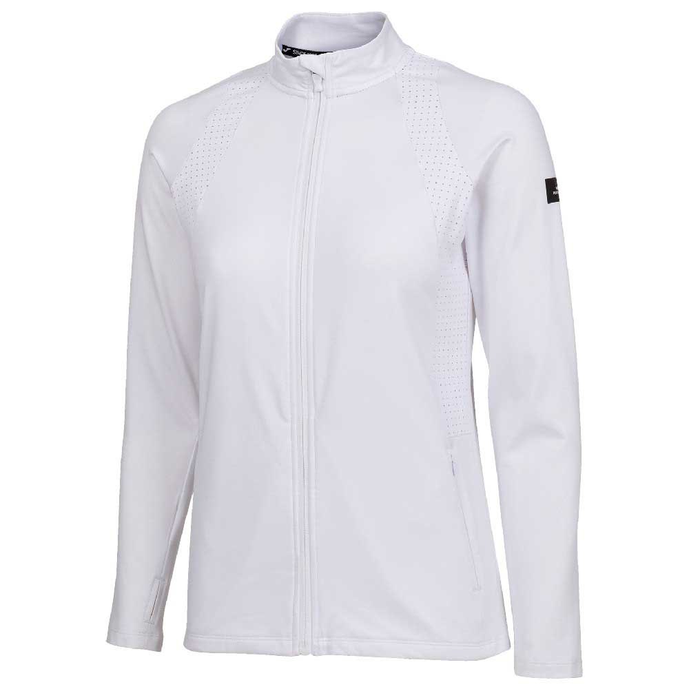 Joma Zero Full Zip Sweatshirt Blanc S