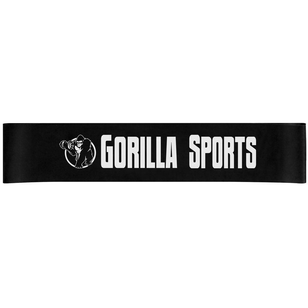 Gorilla Sports Bande Fitness 1.2mm 1.2 mm Black