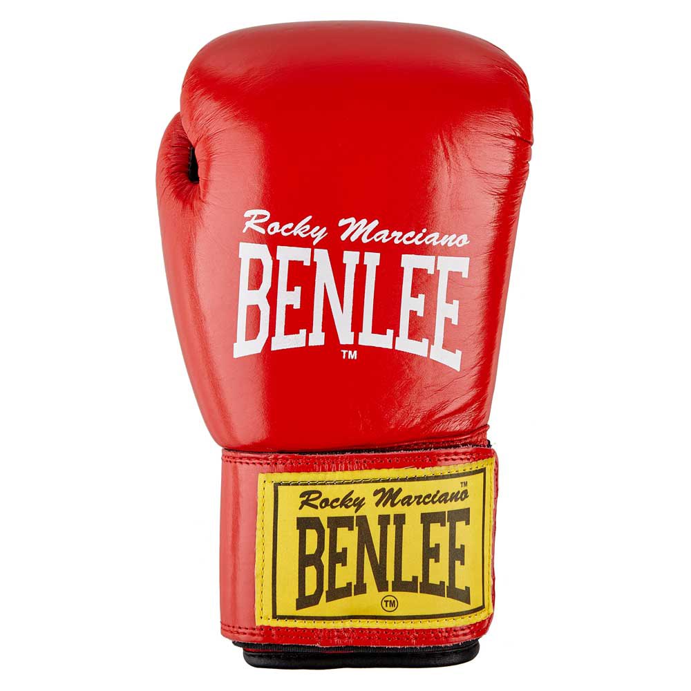 Benlee Fighter Leather Boxing Gloves Rouge 16 Oz