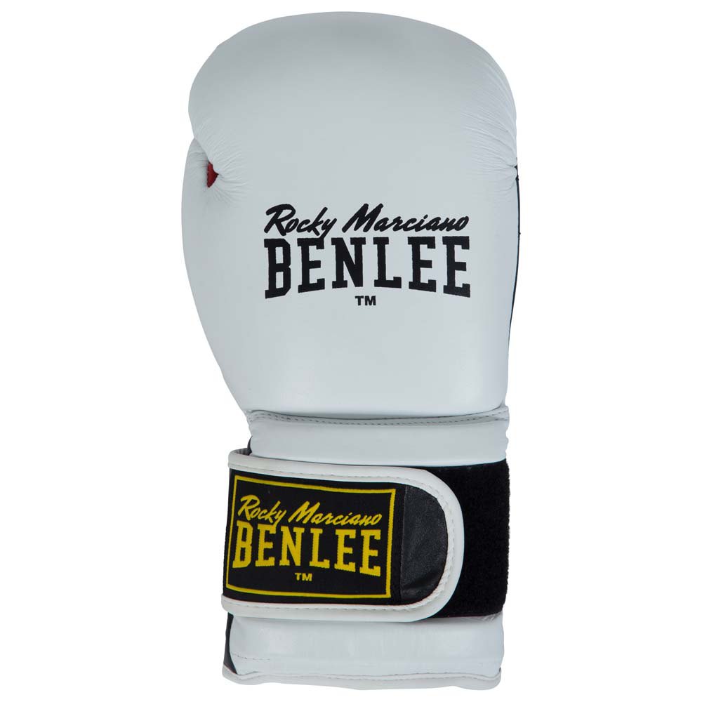 Benlee Sugar Deluxe Leather Boxing Gloves Blanc 12 Oz